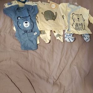 NWT brand new outfits for preemie baby boy